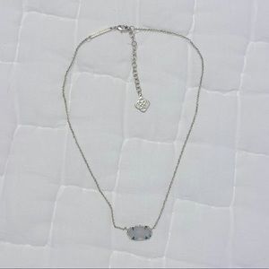 Kendra Scott Elisa Gold Pendant Necklace - ivory mother of pearl